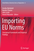 Cover: Importing EU Norms - Springer