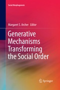 Cover: Generative Mechanisms Transforming the Social Order - Springer