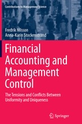 Cover: Financial Accounting and Management Control - Springer