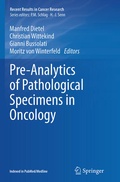 Cover: Pre-Analytics of Pathological Specimens in Oncology - Springer