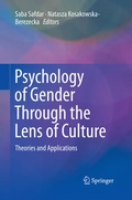 Cover: Psychology of Gender Through the Lens of Culture - Springer