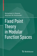 Cover: Fixed Point Theory in Modular Function Spaces - Birkh&auml;user