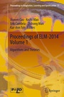 Cover: Proceedings of ELM-2014 Volume 1 - Springer