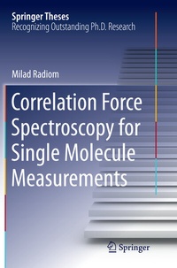Abbildung von: Correlation Force Spectroscopy for Single Molecule Measurements - Springer