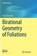 Cover: Birational Geometry of Foliations - Springer