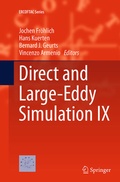 Cover: Direct and Large-Eddy Simulation IX - Springer