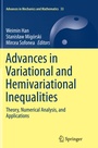 Cover: Advances in Variational and Hemivariational Inequalities - Springer