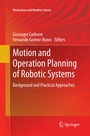 Cover: Motion and Operation Planning of Robotic Systems - Springer