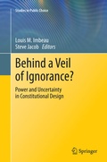 Cover: Behind a Veil of Ignorance? - Springer