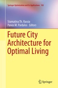 Cover: Future City Architecture for Optimal Living - Springer