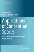 Cover: Applications of Conceptual Spaces - Springer