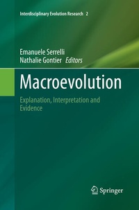 Enlarge image Cover: Macroevolution - Springer