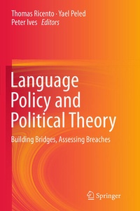 Enlarge image Cover: Language Policy and Political Theory - Springer