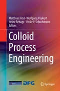 Cover: Colloid Process Engineering - Springer