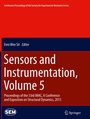 Cover: Sensors and Instrumentation, Volume 5 - Springer