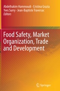 Cover: Food Safety, Market Organization, Trade and Development - Springer