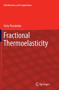 Cover: Fractional Thermoelasticity - Springer