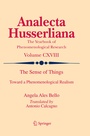 Cover: The Sense of Things - Springer