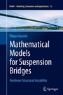 Cover: Mathematical Models for Suspension Bridges - Springer