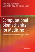 Cover: Computational Biomechanics for Medicine - Springer