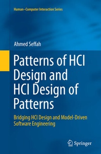 Enlarge image Cover: Patterns of HCI Design and HCI Design of Patterns - Springer