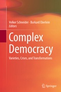 Cover: Complex Democracy - Springer