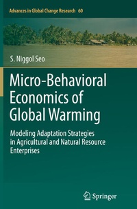 Bild vergrößern Bild: Micro-Behavioral Economics of Global Warming - Springer