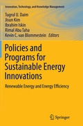 Cover: Policies and Programs for Sustainable Energy Innovations - Springer