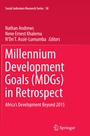 Bild: Millennium Development Goals (MDGs) in Retrospect - Springer
