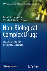 Enlarge image Cover: Non-Biological Complex Drugs - Springer