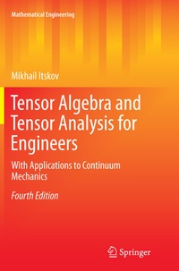 Abbildung von: Tensor Algebra and Tensor Analysis for Engineers - Springer