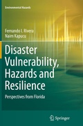 Cover: Disaster Vulnerability, Hazards and Resilience - Springer