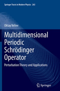 Enlarge image Cover: Multidimensional Periodic Schrödinger Operator - Springer
