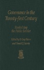 Cover: Governance in the Twenty-First Century - McGill-Queen's University Press