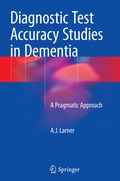 Cover: Diagnostic Test Accuracy Studies in Dementia - Springer