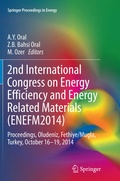 Cover: 2nd International Congress on Energy Efficiency and Energy Related Materials (ENEFM2014) - Springer