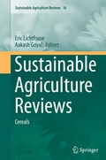 Cover: Sustainable Agriculture Reviews - Springer