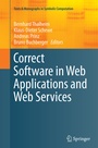 Cover: Correct Software in Web Applications and Web Services - Springer