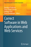 Cover: Correct Software in Web Applications and Web Services - Springer