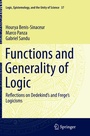 Cover: Functions and Generality of Logic - Springer