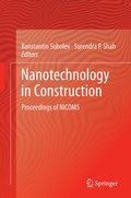 Cover: Nanotechnology in Construction - Springer