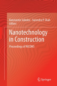 Enlarge image Cover: Nanotechnology in Construction - Springer