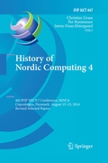 Cover: History of Nordic Computing 4 - Springer