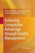 Cover: Achieving Competitive Advantage through Quality Management - Springer