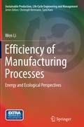 Cover: Efficiency of Manufacturing Processes - Springer