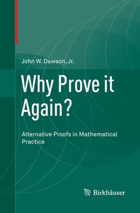Abbildung von: Why Prove it Again? - Birkhäuser