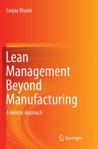 Enlarge image Cover: Lean Management Beyond Manufacturing - Springer