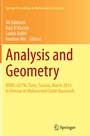 Cover: Analysis and Geometry - Springer