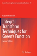 Cover: Integral Transform Techniques for Green's Function - Springer
