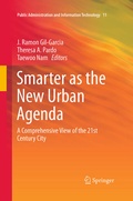 Cover: Smarter as the New Urban Agenda - Springer